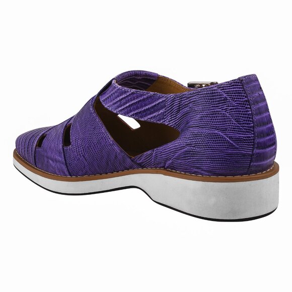 Adam Genuine Leather Lizard Print Sandals main image 5
